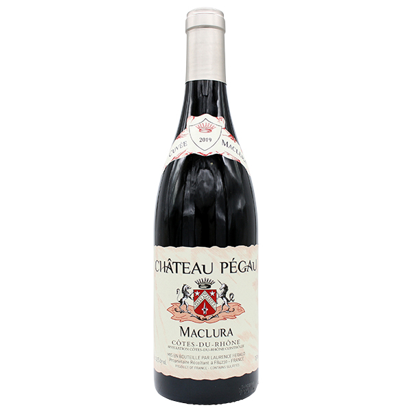 ルージュ　Cuvee　Rouge　Chateau　Maclura　シャトー・ペゴー(Cotes　キュヴェ・マクルーラ　コート・デュ・ローヌ　de　2019　du　AEON　Pegau　シャトー・ペゴー　2019)(ローヌ南部)　Rhone　WINE