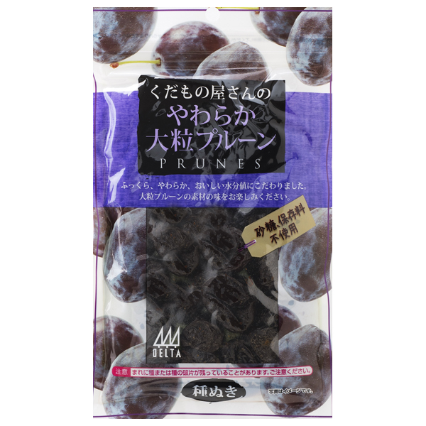 デルタインターナショナル　◎)(その他)　FOOD　WINE】くだもの屋さんの大粒やわらかプルーン　Prunes　AEON　de　de　200g　Moist　◎(Soft　WINE