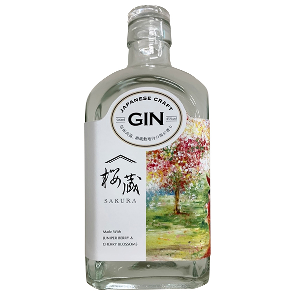 500ml マスターソムリエ高野豊監修 クラフトジン桜蔵 Sakura 仙醸 Craft Gin Sakura その他 Aeon De Wine