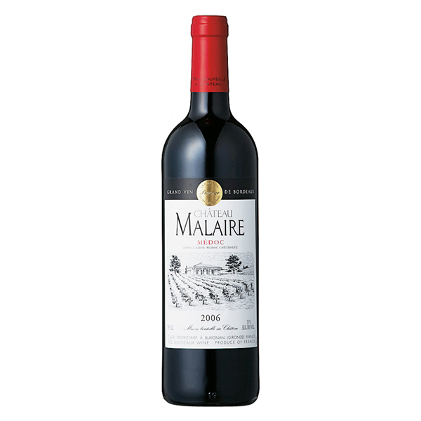シャトー元詰 シャトー･マレール (Mis en Bouteille au CHateau CHateau Malaire )750ml 赤 ミディアムボディ AEON de WINE
