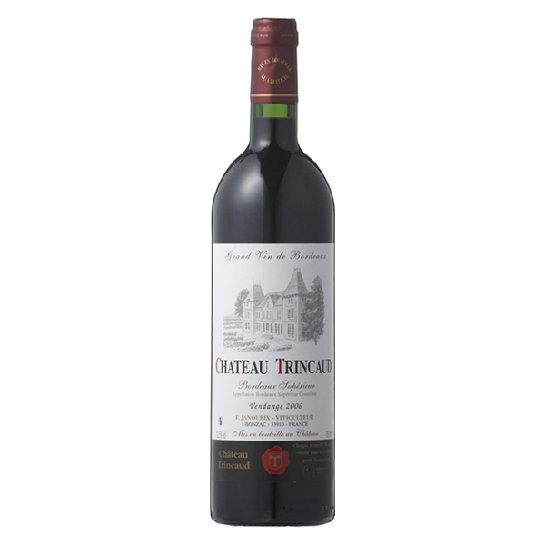 シャトー元詰 シャトー･トランコー (Mis en Bouteille au CHateau CHateau Trincaud )750ml 赤 ミディアムボディ AEON de WINE