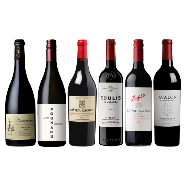 ソムリエ2次試験対策 基本の赤6本セット / オリジナル(Basic red wine six set)(その他) | AEON de WINE |