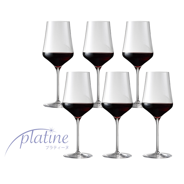 ワインGoods】プラティーヌ レッドワイン 6脚入 / グローバル(Platine Red Wine Glasses, set of 6,  502cc)(その他) | AEON de WINE |