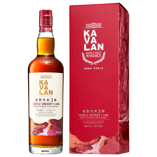 カバラン KAVALAN TRIPLE SHERRY CASK 1000ml カバラン KAVALAN TRIPLE SHERRY CASK 1000ml