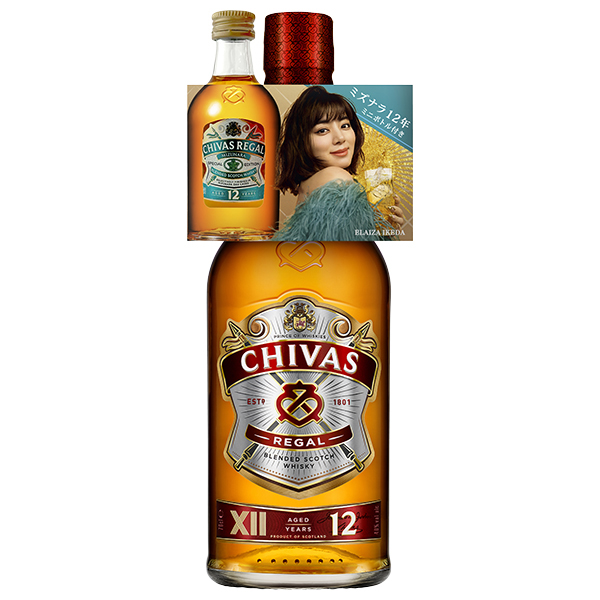 シーバスリーガル12年 ミズナラミニチュアオンパック(CHIVAS REGAL12