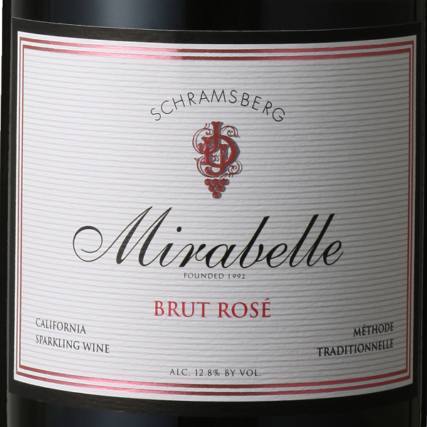シュラムスバーグ・ミラベル・ブリュット・ロゼ・ノース・コースト /シュラムスバーグ(Schramsberg Mirabelle Brut Rose  North Coast)750ml ロゼ泡 やや甘口| AEON de WINE (イオンでワイン)
