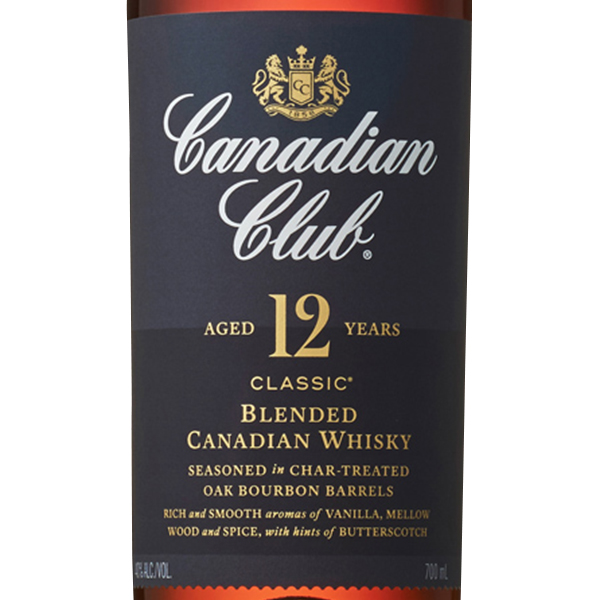 カナディアンクラブクラシック12年(Canadian Club. Classic Whisky AGED12YEARS)(その他) | AEON de  WINE |