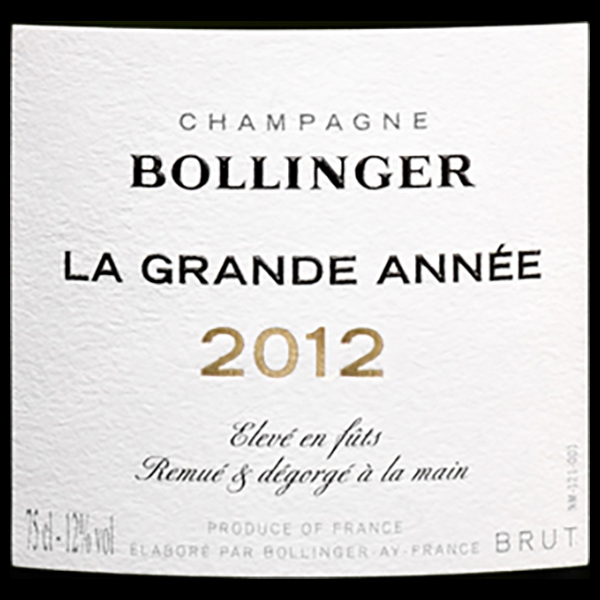 2012 ボランジェ ラ・グランダネ / ボランジェ(Bollinger La Grande 