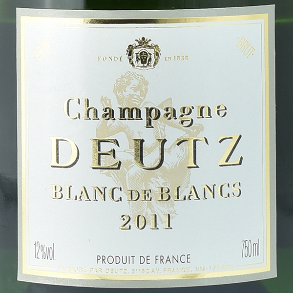 2011 ドゥーツ ブラン・ド・ブラン / ドゥーツ ◎(DEUTZ BLANC DE BLANCS 2011 ◎)(ヴァレ・ド・ラ・マルヌ) |  AEON de WINE |