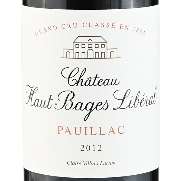 The last aged bottle of Château Haut-Bages Libèral 2012 at