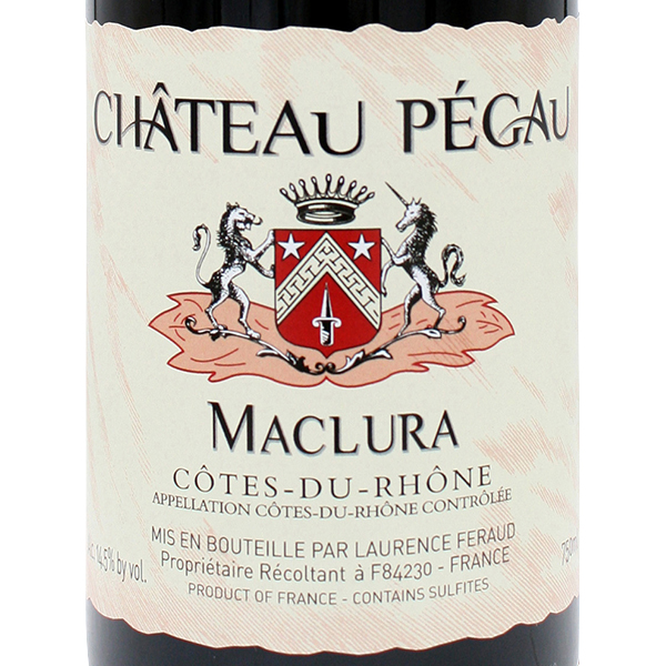 ルージュ　Cuvee　Rouge　Chateau　Maclura　シャトー・ペゴー(Cotes　キュヴェ・マクルーラ　コート・デュ・ローヌ　de　2019　du　AEON　Pegau　シャトー・ペゴー　2019)(ローヌ南部)　Rhone　WINE