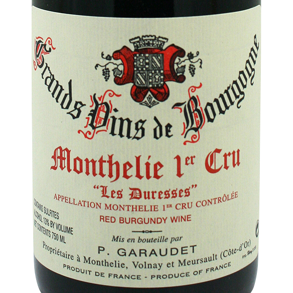 2014 モンテリー プルミエ クリュ レ デュレス ポール ガローデ ポール・ガロデ ◎(Monthelie 1er Cru Les  Duresses Paul Garaudet 2014 ◎)(その他ブルゴーニュ) AEON de WINE