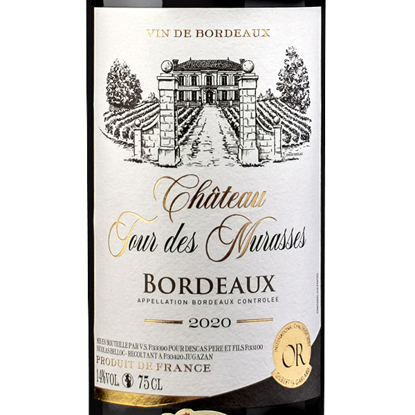 2020 シャトー・トゥール・デュ・ミュラス シャトー・トゥール・デュ・ミュラス(Chateau Tour des Murasses  2020)(その他ボルドー) AEON de WINE