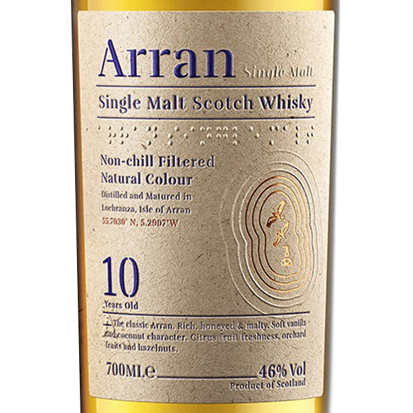 アランモルト10年 アラン Arran Single Malt 10 Years Old その他 Aeon De Wine