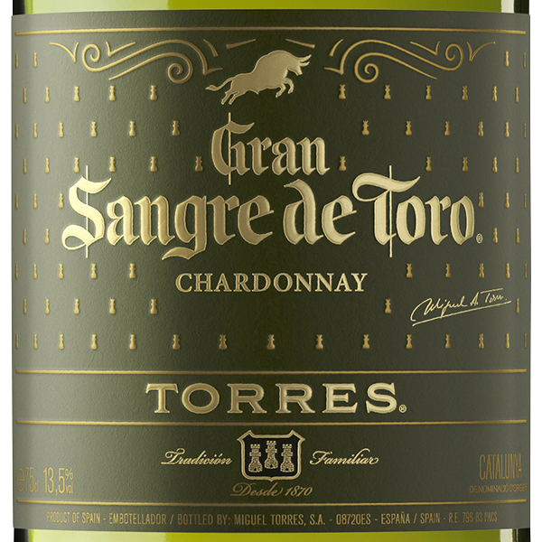 グラン サングレ デ トロ シャルドネ トーレス Gran Sangre De Toro Chardonnay ペネデス Aeon De Wine