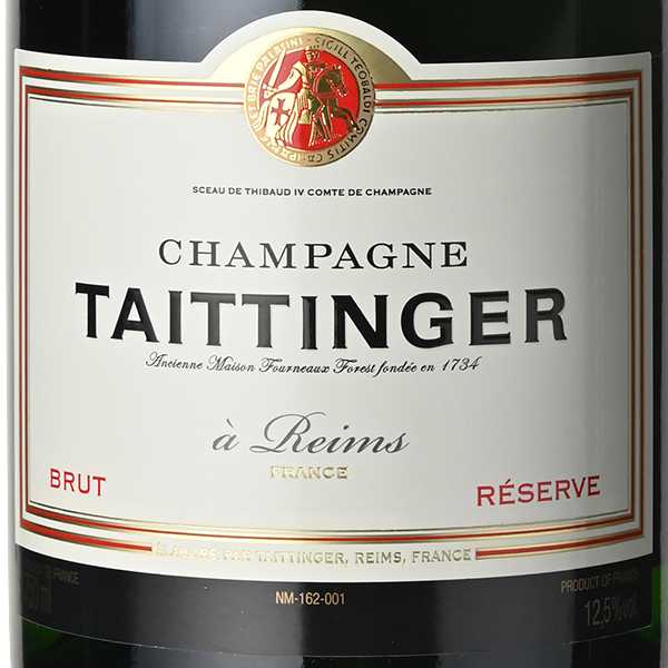 テタンジェ ブリュット レゼルヴ / テタンジェ ◎(Taittinger Brut