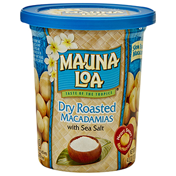 【FOOD de WINE】マウナロア マカデミアナッツ 塩味 113g / ハワイアンホースト ◎(Hawiian Host Mauna Loa ◎)