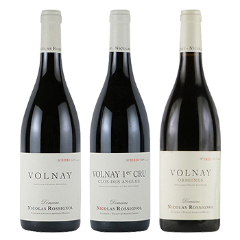 【セット】ヴォルネイに酔いしれて「ニコラ･ロシニョール」2019ヴォルネイ飲み比べ3本セット / ニコラ･ロシニョール◎(Intoxicated by Volney, ``Nicolas Rossignol'' 2019 Volney drinking comparison set of 3 bottles◎)