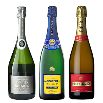 【セット】エドシック飲み比べ3本セット / オリジナル◎(HEIDSIECK 3 bottle set◎)