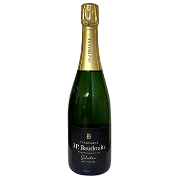 シャンパーニュ JPボードゥアン セレクション・ブリュット ピノ・ノワール / ワイン・バイ・ジュリー(CHAMPAGNE J.P.BAUDOUIN Selection Brut Pinot Noir)