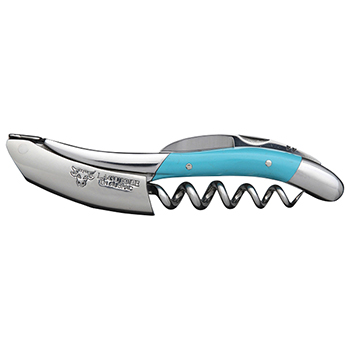 【ワインGoods】ラギオール アン オブラック ターコイズ / グローバル(Laguiole en Aubrac wine opener Turquoise)