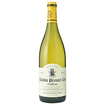 2018 ジャン･ポール･ドロワン シャブリ･ヴァイヨン / ジャン･ポール･ドロワン ◎(JEAN PAUL DROIN CHABLIS VAILLONS 2018 ◎)