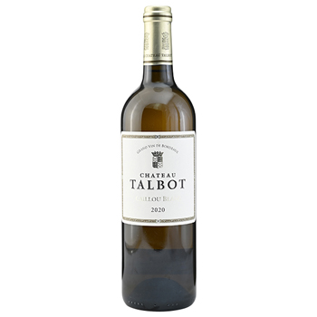 2020 タルボ･カイユ･ブラン / シャトー･タルボ ◎(TALBOT CAILLOU BLANC 2020)