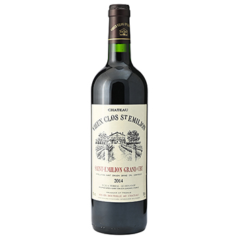 2014 シャトー･ヴュー･クロ･サンテミリオン / シャトー･ヴュー･クロ･サンテミリオン ◎(VIEUX CLOS ST EMILION 2014)