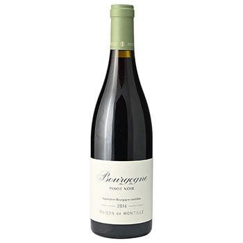 2016 ブルゴーニュ･ピノ･ノワール / メゾン･ド･モンティーユ(MAISON DE MONTILLE BOURGOGNE PINOT NOIR 2016)
