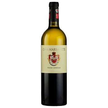 2018 シャトー･クロ･マルサレット･ブラン / シャトー･クロ･マルサレット ◎(CLOS MARSALETTE PESSAC LEOGNAN BLANC 2018 ◎)
