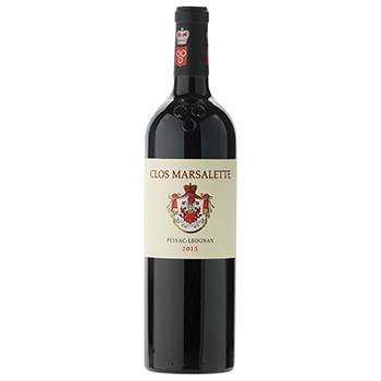 2016 シャトー･クロ･マルサレット･ルージュ / シャトー･クロ･マルサレット(CLOS MARSALETTE PESSAC LEOGNAN ROUGE 2016)