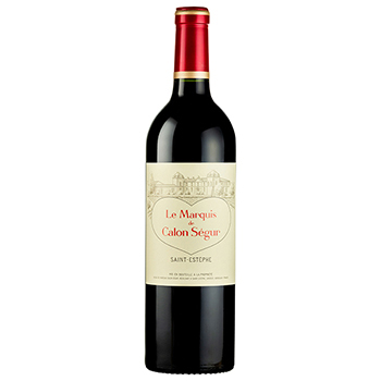 2020 ル･マルキ･ド･カロン･セギュール / シャトー･カロン･セギュール(LE MARQUIS DE CALON SEGUR ST ESTEPHE 2017)