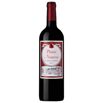 プレジール ド シオラック ラランド ド ポムロール 2022(PLAISIR DE SIAURAC LALANDE DE POMEROL AOC ROUGE 2022)