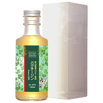 【180ml】岡山パクチージン マスターソムリエ高野豊 / 羽田麦酒 ◎(PhakchiGIN Mastersommelier takanoyutaka Selection)