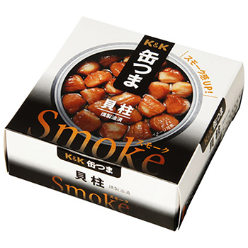 【FOOD de WINE】缶つま SMOKE 貝柱 50g / 国分(KANN TSUMA SMOKE)