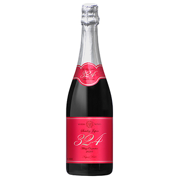 2020 サンデー･ジャポン 324 長野メルロー スパークリング / マンズワイン ◎(2020 Sunday Japon 324 NAGANO Merlot ◎)