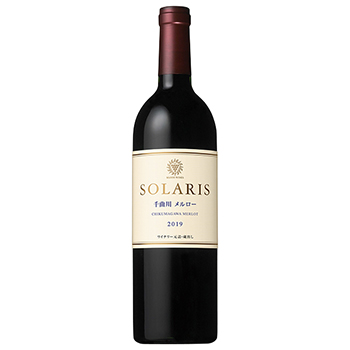 2019 ソラリス 千曲川メルロー / マンズワイン ◎(SOLARIS CHIKUMAGAWA MERLOT 2019 ◎)