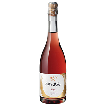 【720ml】日本のあわ マスカット･ベーリーＡ ロゼ / シャトー･メルシャン("Japanese Sparkling Wine ""AWA"" Muscat Bailey A Rose")