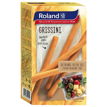 【FOOD de WINE】ローランド グリッシーニ 125g / ウイングエース(ROLAND GRISSINI) 0ml