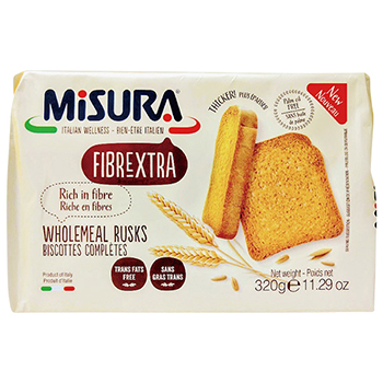 【FOOD de WINE】ミズーラ 全粒粉ラスク 320g / リードオフジャパン ◎(MIZURA WHOLEMEAL RUSK ◎)