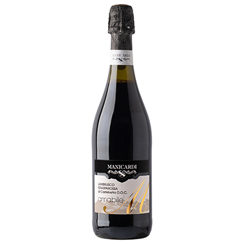 2021 ランブルスコ グラスパロッサ アマービレ / マニカルディ(Lambrusco Grasparossa Amabile 2021)