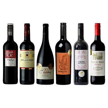 すべて金賞受賞!フランス赤ワイン6本セット / オリジナル ◎(French gold medal Fullbody Red wine 6 bottle sets ◎)