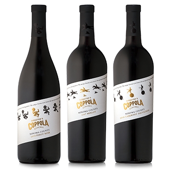【セット】フランシス･コッポラ ディレクターシリーズ飲み比べ3本セット / フランシス･コッポラ･ワイナリー ◎(Francis Ford Coppola Director's Sonoma County 3 bottle set ◎)