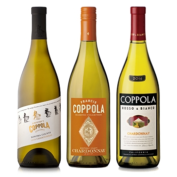 【セット】フランシス･コッポラ シャルドネ飲み比べ3本セット◎ / フランシス･コッポラ･ワイナリー◎(Francis Ford Coppola Chardonnay 3 bottle set◎)