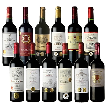 すべて金賞受賞 ボルドーフルボディ12本セット / オリジナル ◎(Bordeaux Gold Medal Fullbody Red Wine 12 bottle sets ◎)