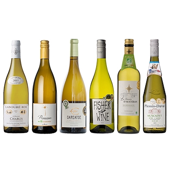 【セット】シャブリが入ったフランス白ワイン6本セット ◎(6 mixed bottles of French white dry wine ◎)