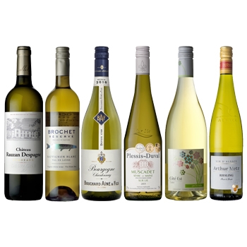 【セット】フランス満喫！銘醸各地の白ワイン飲み比べ6本セット / オリジナル ◎(French White Wine 6 bottles set ◎)