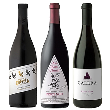 【セット】カリフォルニア有名生産者ピノ･ノワール3本セット / オリジナル◎(Californian Pinot Noir 3 bottle set◎)