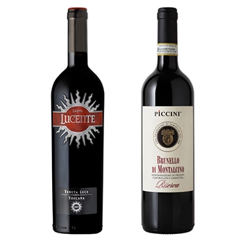 【2026父の日予約】イタリアトスカーナ地方銘醸ワイン2本セット(Set of 2 Premium Wines from Tuscany, Italy)