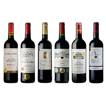 【セット】全部で9冠！全て金賞受賞! ボルドーフルボディ 赤6本セット / オリジナル◎(Bordeaux gold medal red wine 6 bottle set◎)